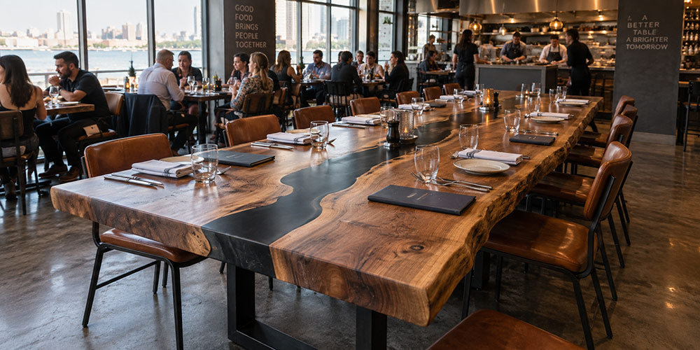 Custom Dining Tables for Restaurants & Foodservice Spaces