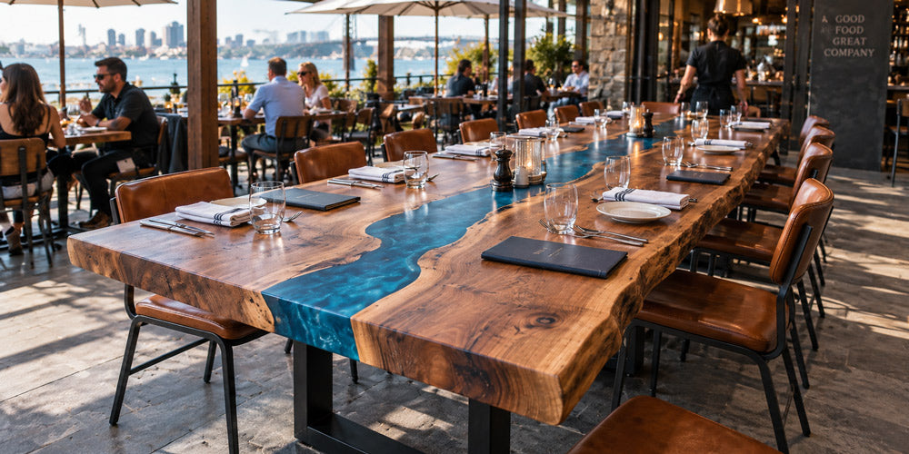 Custom Dining Tables for Restaurants & Foodservice Spaces
