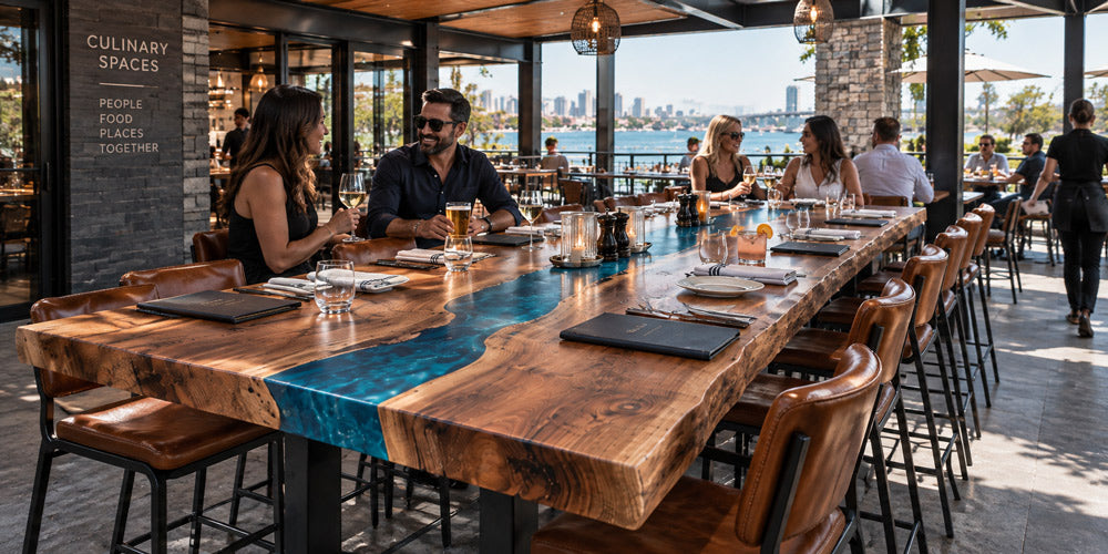 Custom Dining Tables for Restaurants & Foodservice Spaces