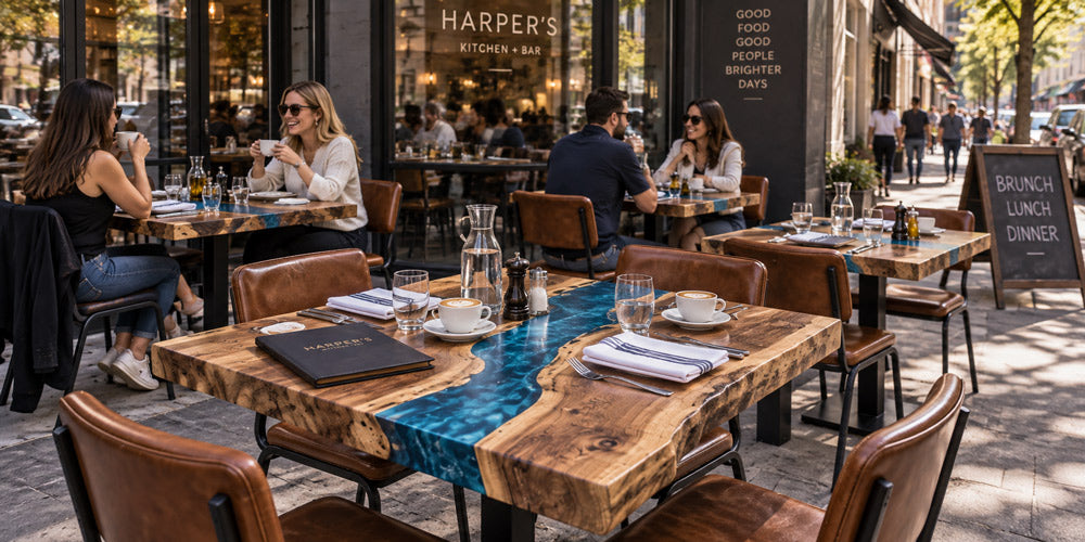 Custom Dining Tables for Restaurants & Foodservice Spaces