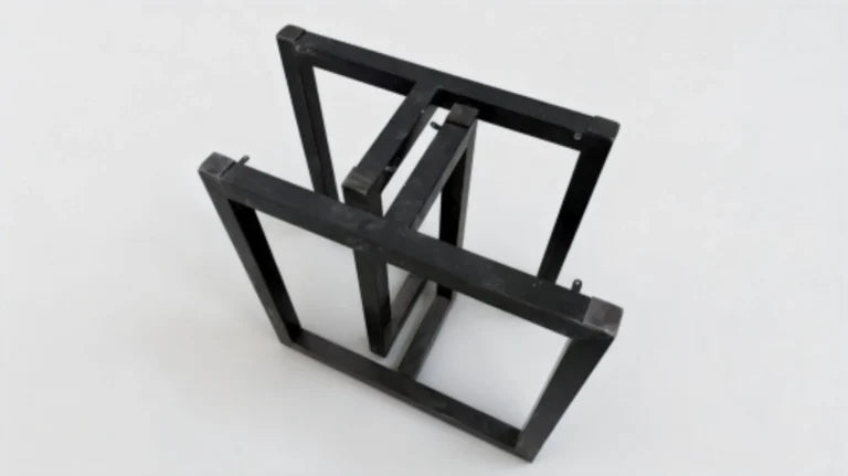 Stick the anti-slip pads on the corners and edges.